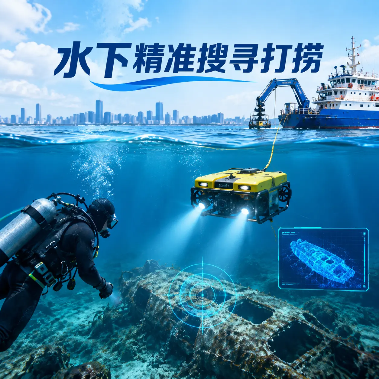 绵阳水下精准搜寻打捞